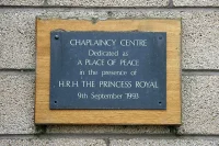 A plaque at the Borders General Hospital geograph.org.uk