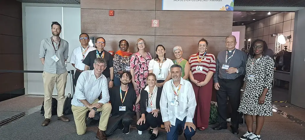Caritas delegation in Belem a