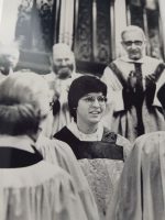 Ellen Barrett, at her priestly ordination