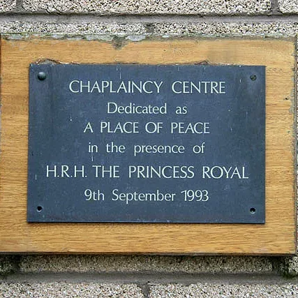 A plaque at the Borders General Hospital geograph.org.uk