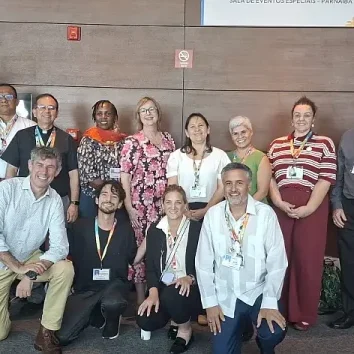 Caritas delegation in Belem a